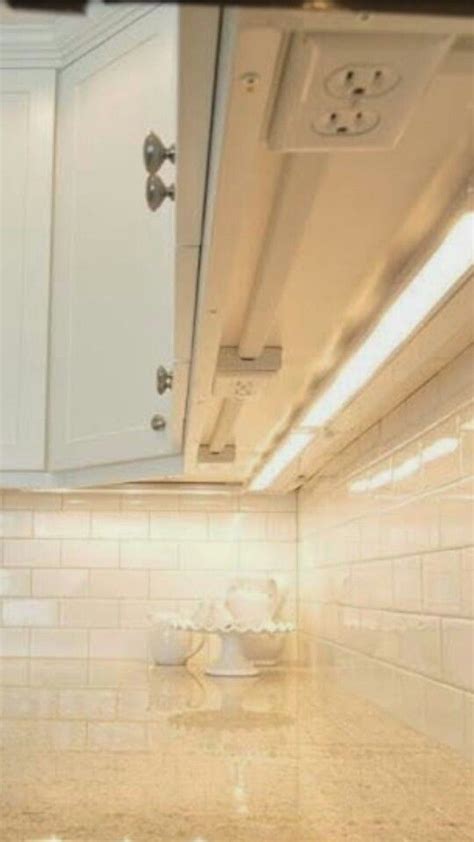 outlet directly under cabinet kitchen